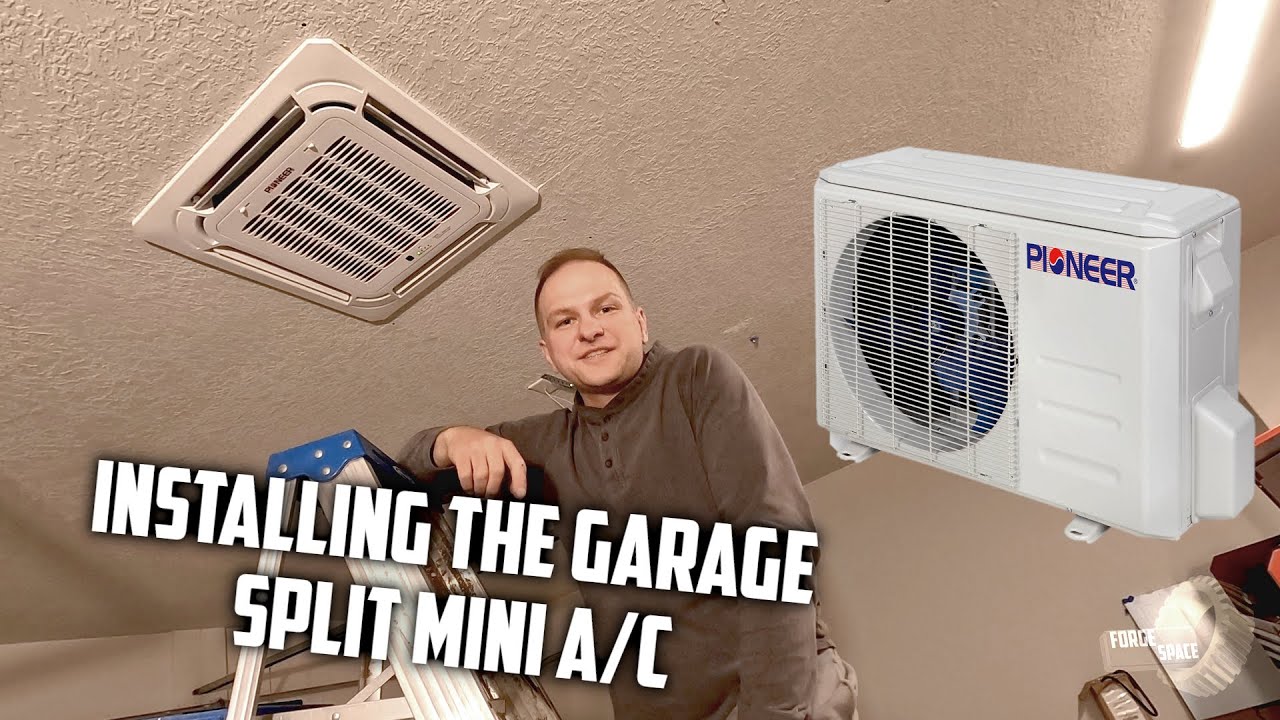 ductless mini split ceiling cassette