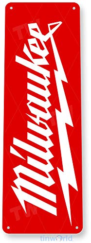 milwaukee tools neon sign